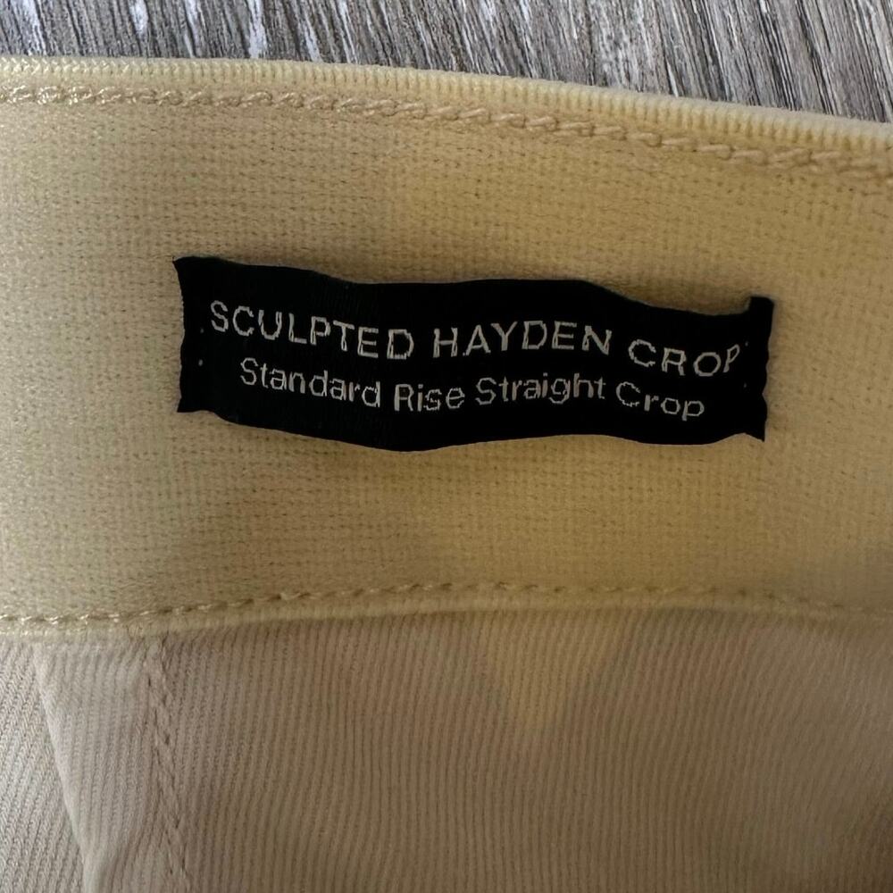 Anthropologie Sanctuary Sculpted Hayden Pants Straight Crop NEW - Picture 4 of 6